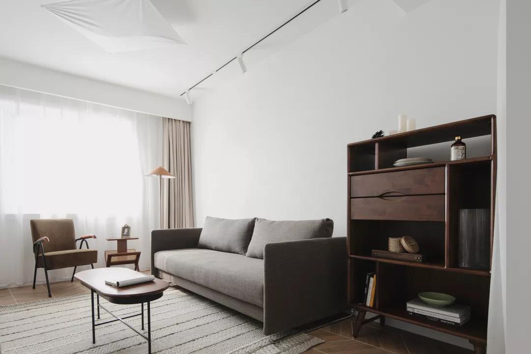 裝修公司簡約復古風格室內裝修效果圖-客廳 裝修公司簡約復古風格室內裝修效果圖-客廳