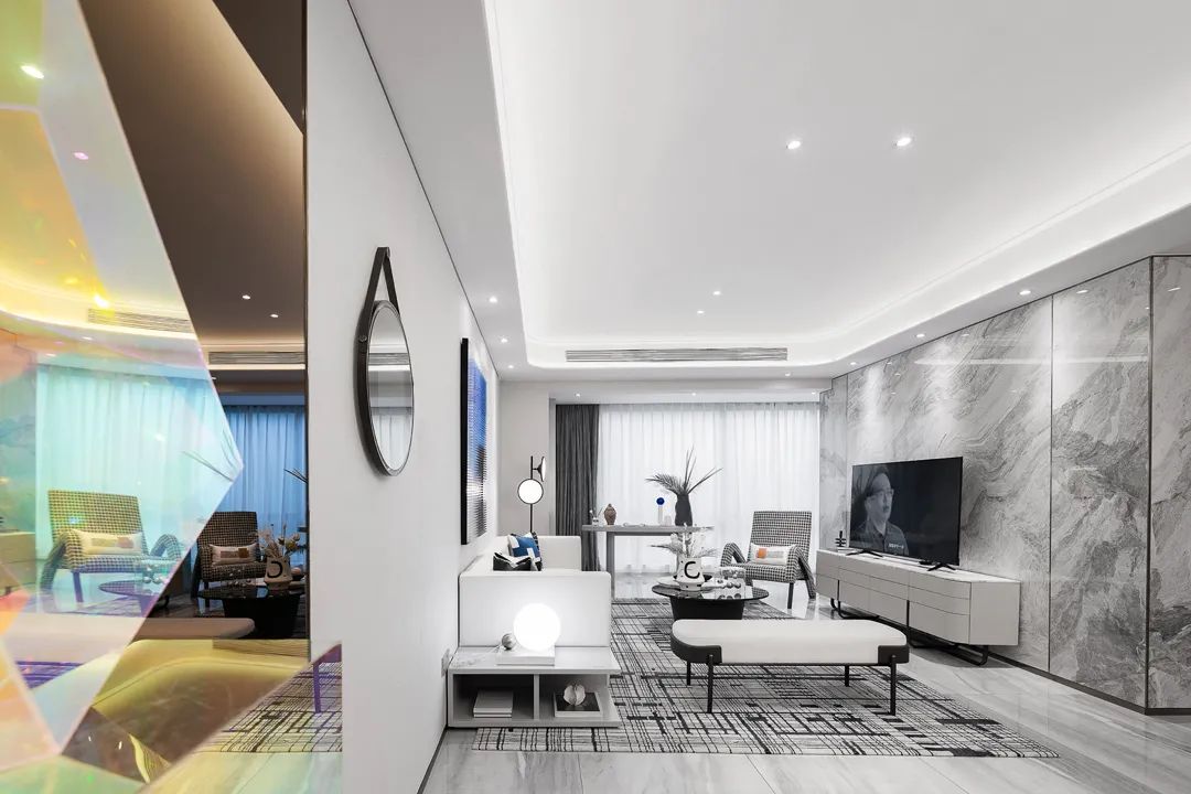 現(xiàn)代簡約風(fēng)格室內(nèi)設(shè)計(jì)家裝案例-客廳 現(xiàn)代簡約風(fēng)格室內(nèi)設(shè)計(jì)家裝案例-客廳