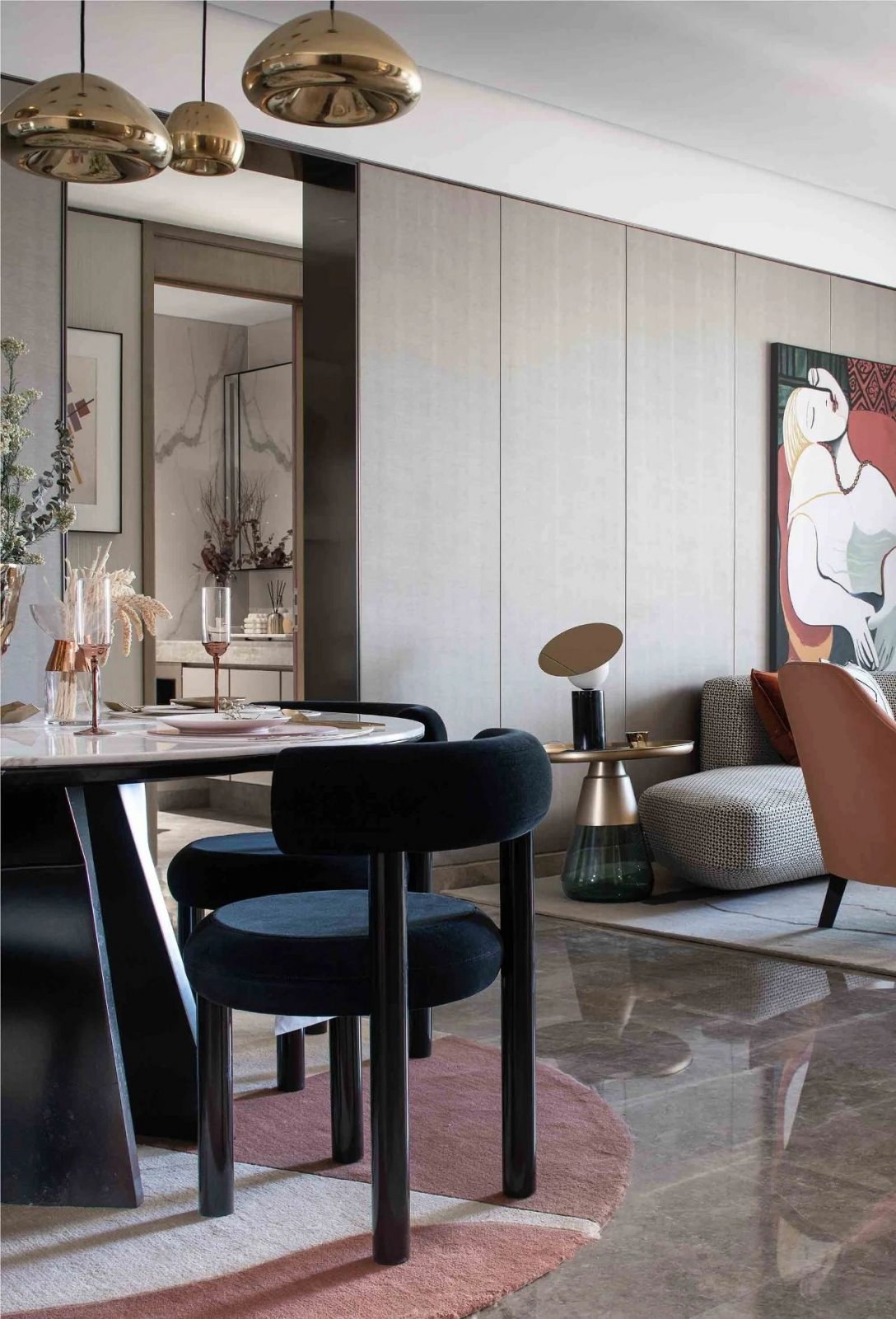 現(xiàn)代前衛(wèi)風格室內設計家裝案例-餐廳裝飾 現(xiàn)代前衛(wèi)風格室內設計家裝案例-餐廳裝飾