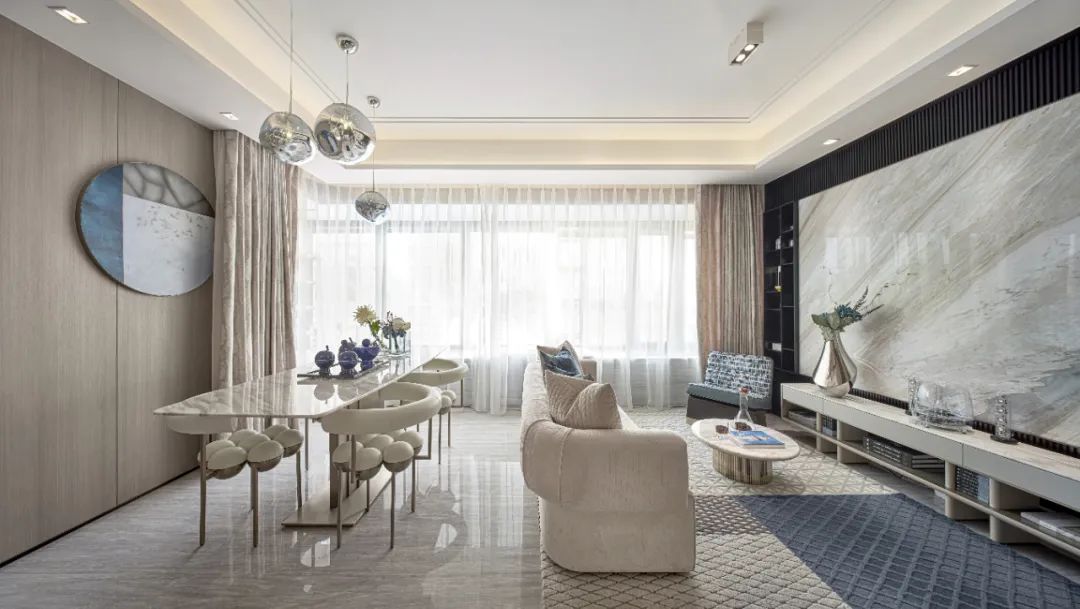 現(xiàn)代簡(jiǎn)約風(fēng)格室內(nèi)設(shè)計(jì)家裝案例-客餐廳 現(xiàn)代簡(jiǎn)約風(fēng)格室內(nèi)設(shè)計(jì)家裝案例-客餐廳