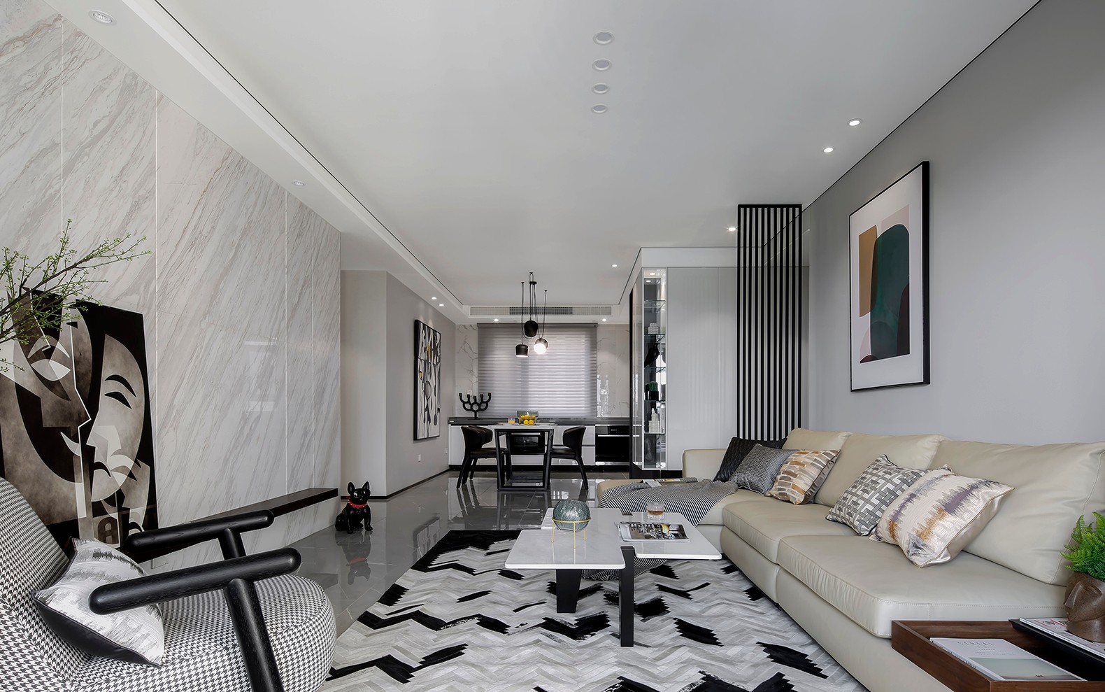 現(xiàn)代簡約風格家裝設(shè)計室內(nèi)裝修效果圖-客餐廳 現(xiàn)代簡約風格家裝設(shè)計室內(nèi)裝修效果圖-客餐廳