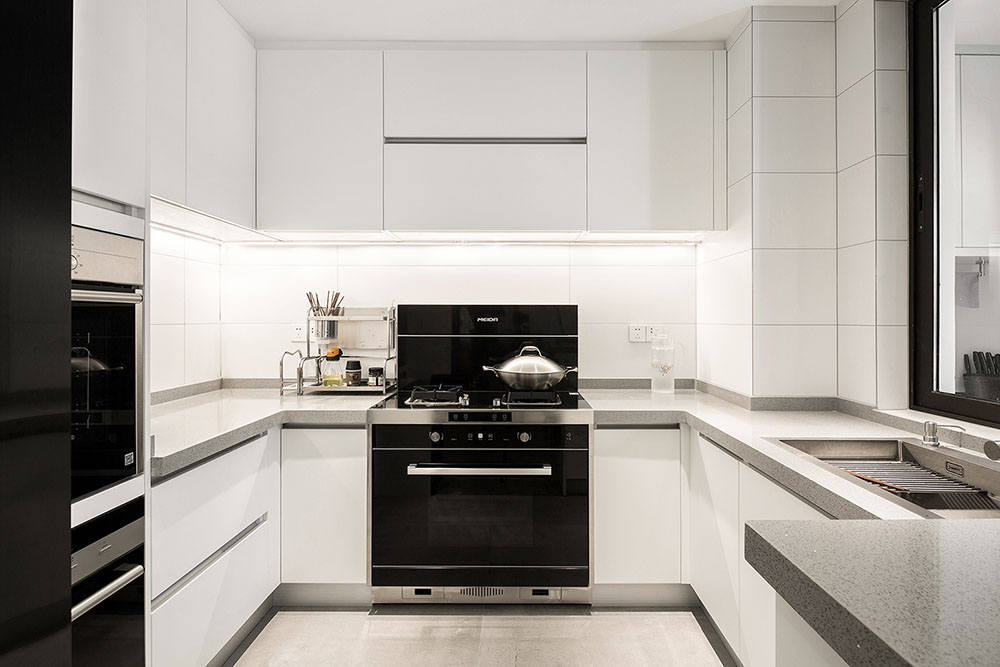 佛山裝修公司新中式風(fēng)格室內(nèi)裝修效果圖-廚房 佛山裝修公司新中式風(fēng)格室內(nèi)裝修效果圖-廚房