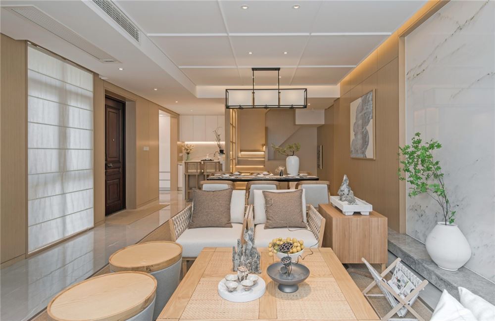 江門市奧園泉林黃金小鎮(zhèn)其他三居室裝修案例