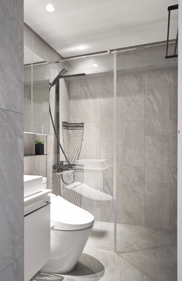 裝修案例現(xiàn)代極簡(jiǎn)風(fēng)格室內(nèi)裝修效果圖-洗手間 裝修案例現(xiàn)代極簡(jiǎn)風(fēng)格室內(nèi)裝修效果圖-洗手間