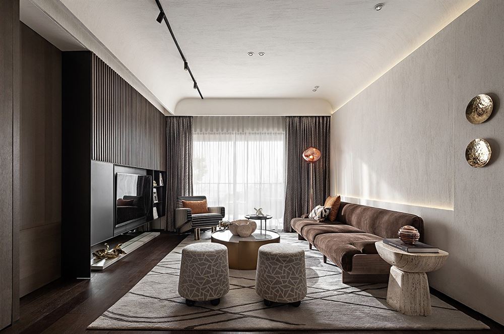 昭通市泰和山水現(xiàn)代簡約風(fēng)格四居室裝修案例