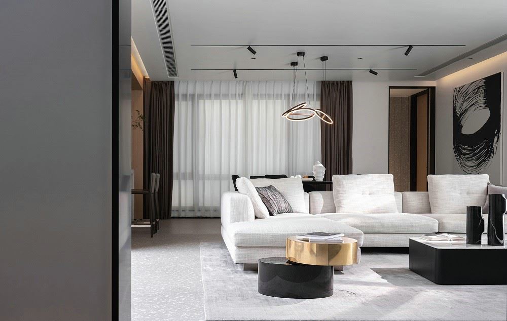 佛山市金茂綠島湖現(xiàn)代簡約風(fēng)格四居室裝修案例