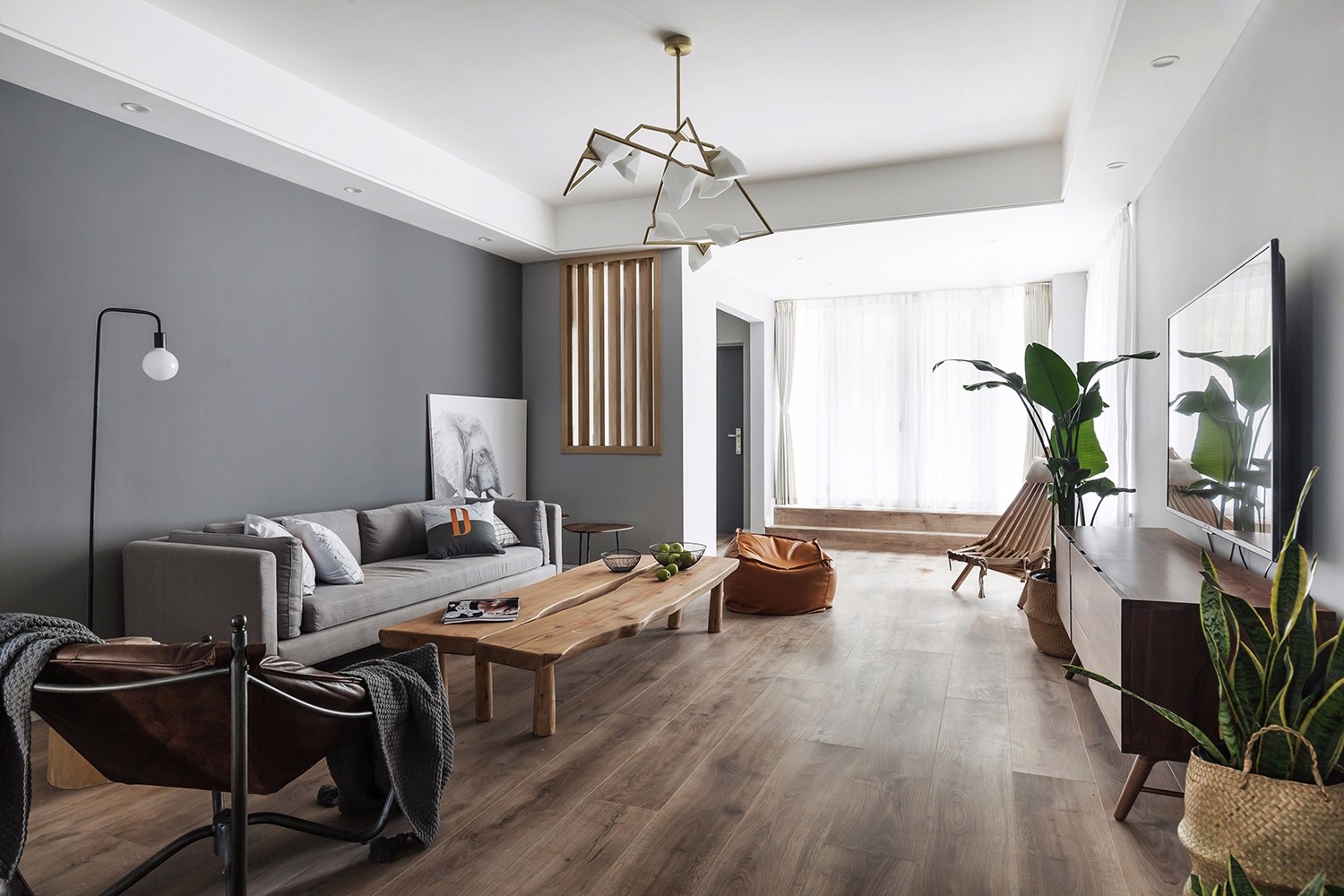 北歐簡(jiǎn)約風(fēng)格家裝設(shè)計(jì)室內(nèi)裝修效果圖-客廳 北歐簡(jiǎn)約風(fēng)格家裝設(shè)計(jì)室內(nèi)裝修效果圖-客廳