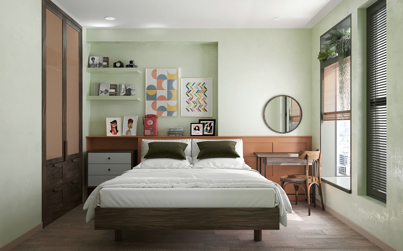 佛山裝修公司北歐風(fēng)格室內(nèi)裝修效果圖-主臥 佛山裝修公司北歐風(fēng)格室內(nèi)裝修效果圖-主臥