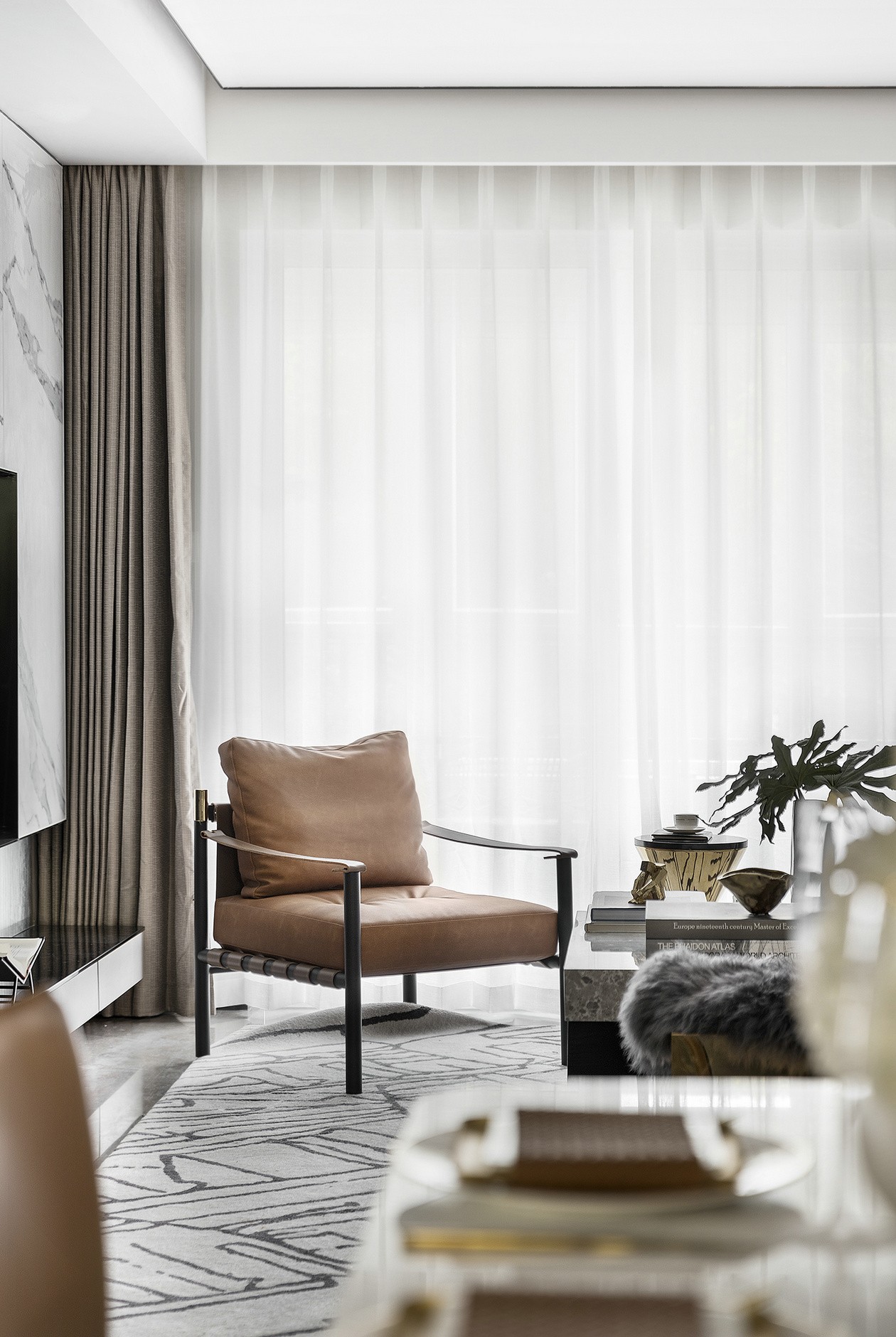 現(xiàn)代簡約風格室內(nèi)家裝案例效果圖-茶幾 現(xiàn)代簡約風格室內(nèi)家裝案例效果圖-茶幾