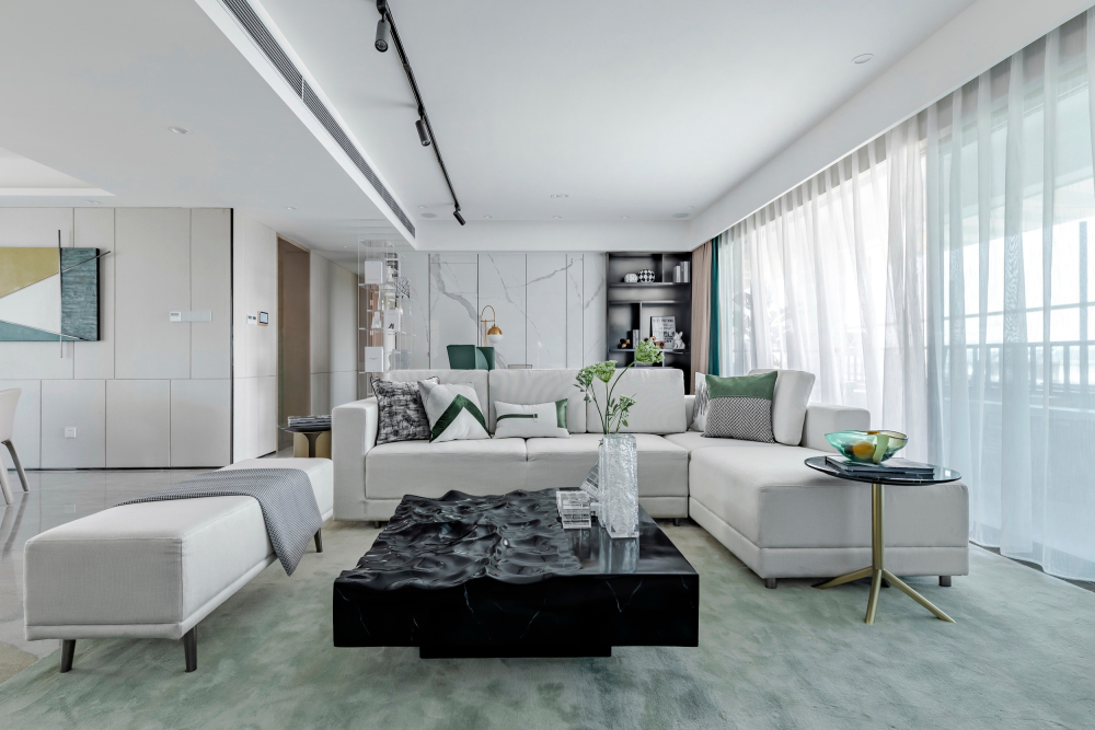 現(xiàn)代輕奢風格室內(nèi)設計家裝案例-客廳 現(xiàn)代輕奢風格室內(nèi)設計家裝案例-客廳