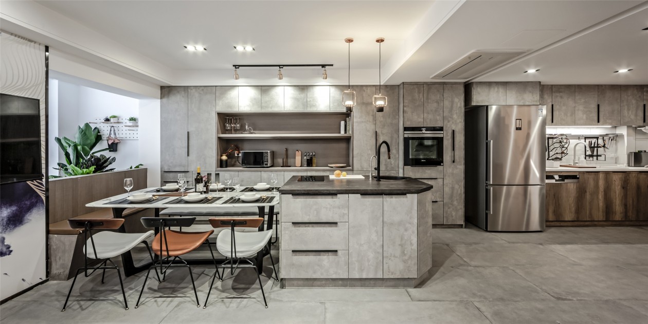 現代前衛(wèi)風格室內設計家裝案例-餐廳 現代前衛(wèi)風格室內設計家裝案例-餐廳