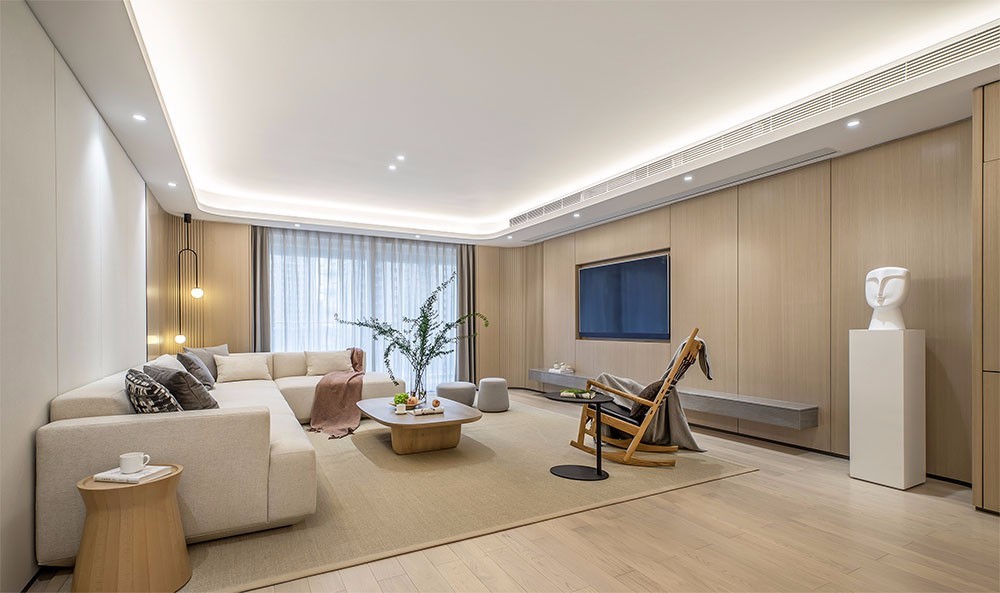 日式簡約風(fēng)格室內(nèi)家裝案例效果圖-客廳 日式簡約風(fēng)格室內(nèi)家裝案例效果圖-客廳