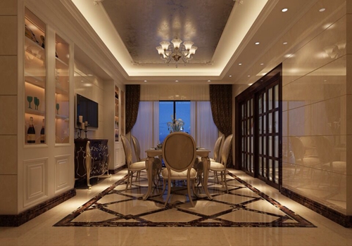 佛山市旭輝雅居樂清樾歐式風(fēng)格別墅裝修案例