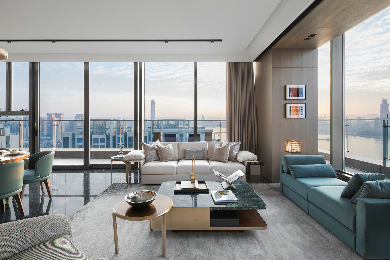 現(xiàn)代簡約風格室內家裝案例效果圖-客廳 現(xiàn)代簡約風格室內家裝案例效果圖-客廳