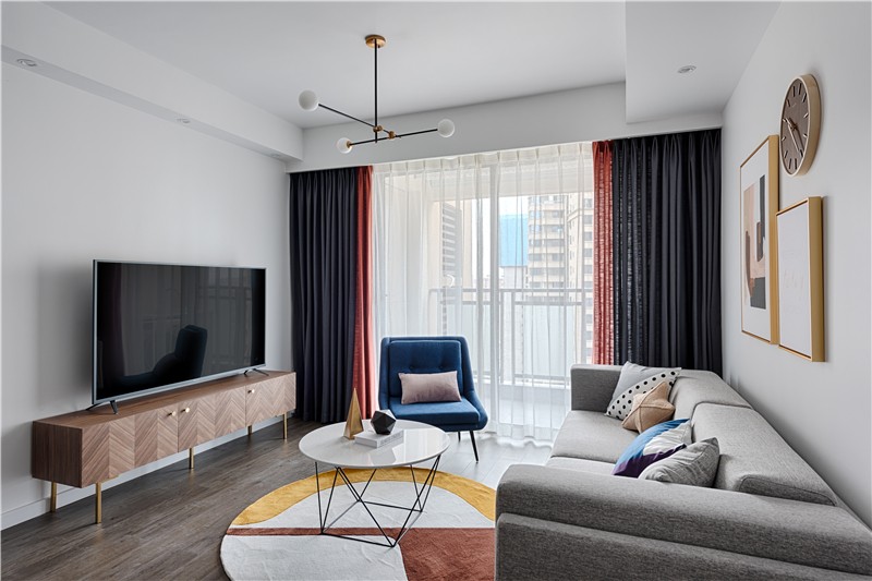 裝修案例簡歐風格室內裝修效果圖-客廳 裝修案例簡歐風格室內裝修效果圖-客廳