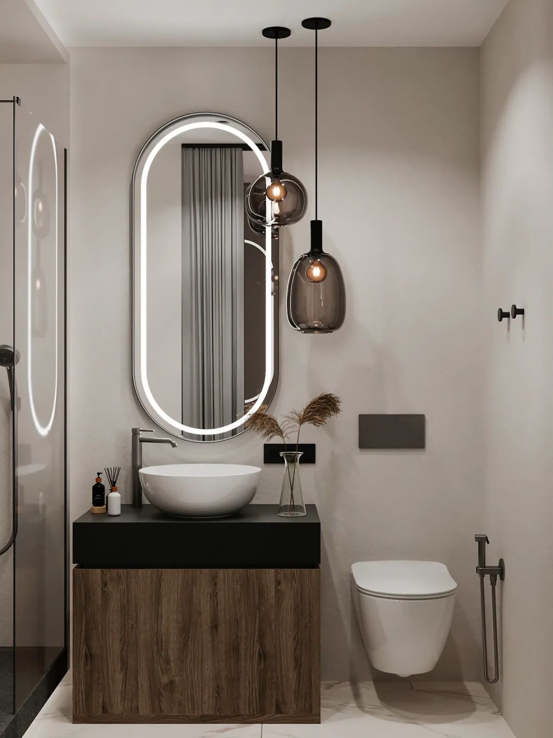 裝修案例現(xiàn)代簡(jiǎn)約風(fēng)格室內(nèi)裝修效果圖-洗手間 裝修案例現(xiàn)代簡(jiǎn)約風(fēng)格室內(nèi)裝修效果圖-洗手間