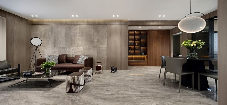 江門市鳳山水岸現(xiàn)代簡約風(fēng)格三居室裝修案例