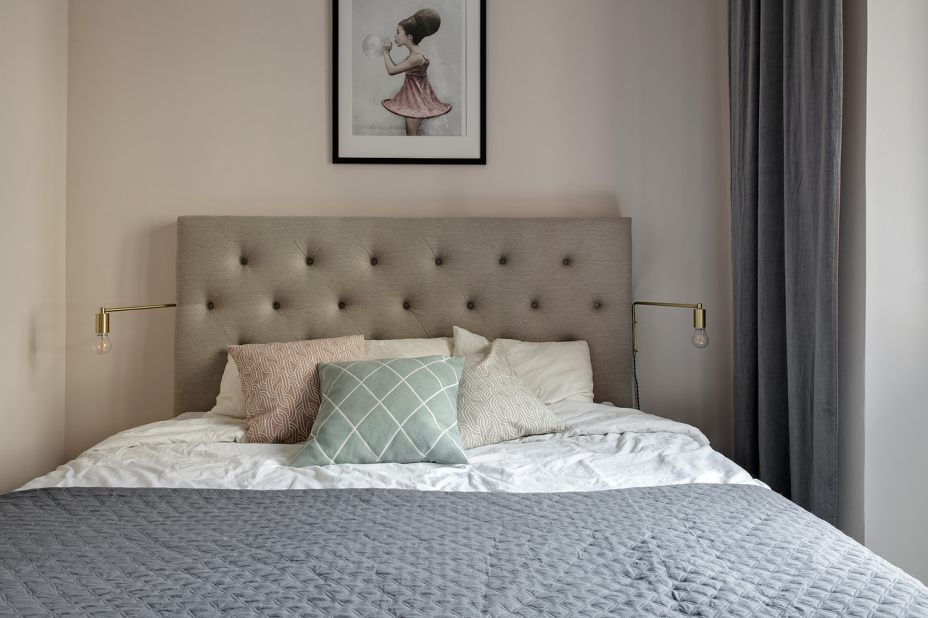 北歐風格室內(nèi)家裝案例效果圖-臥室 北歐風格室內(nèi)家裝案例效果圖-臥室