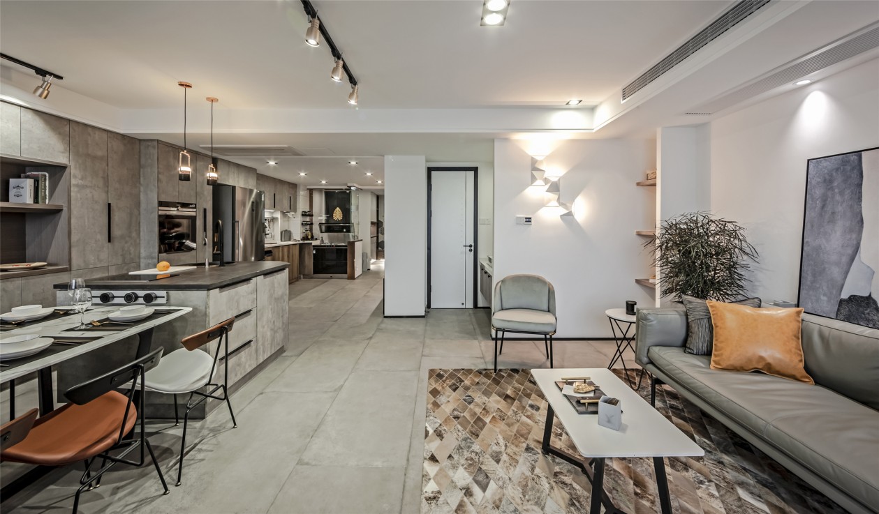 現代前衛(wèi)風格室內設計家裝案例-客餐廳 現代前衛(wèi)風格室內設計家裝案例-客餐廳