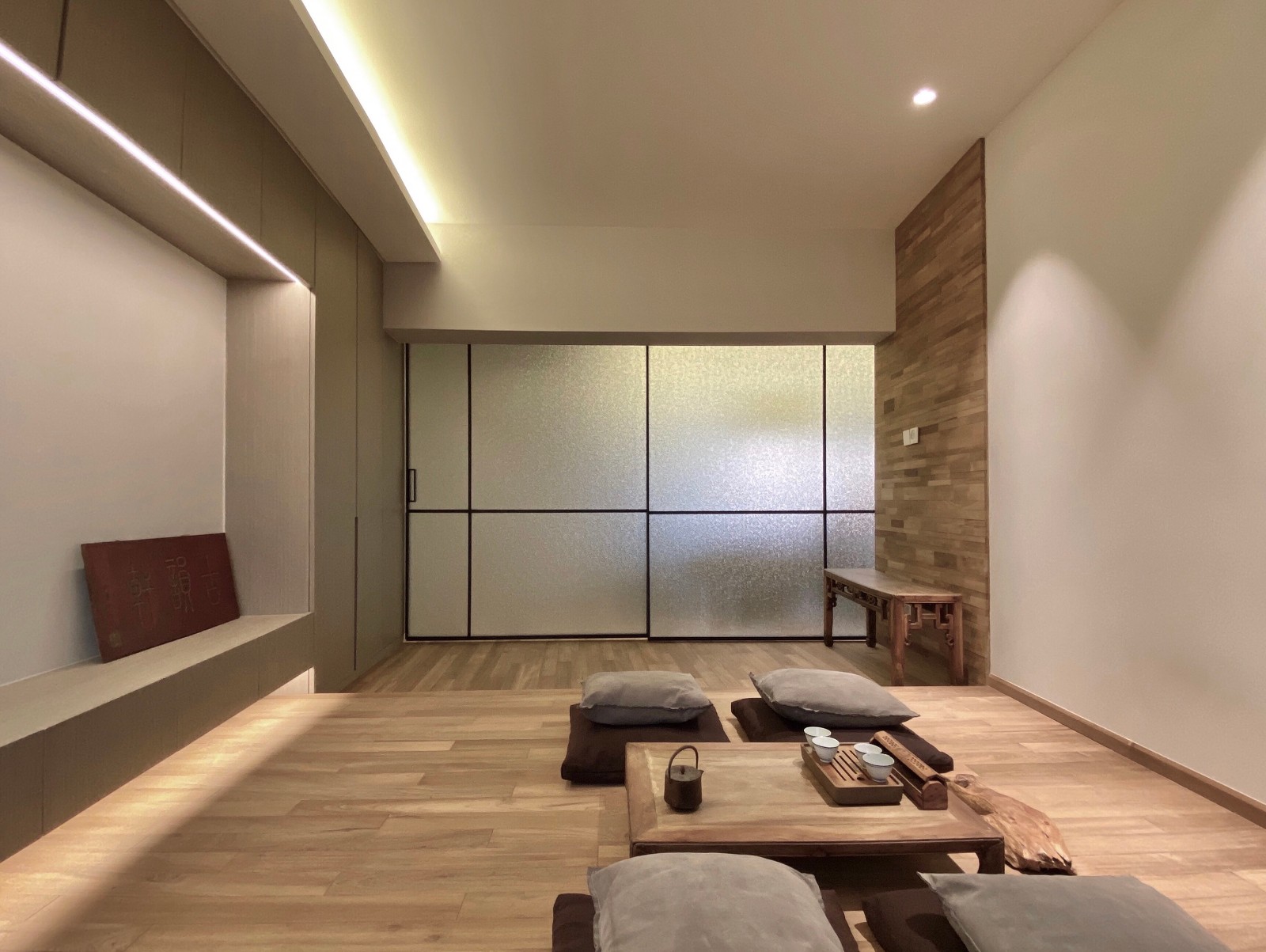 廣州裝修公司新中式風格室內(nèi)裝修效果圖-茶室 廣州裝修公司新中式風格室內(nèi)裝修效果圖-茶室