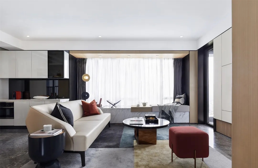 現(xiàn)代輕奢風(fēng)格室內(nèi)設(shè)計(jì)家裝案例-客廳 現(xiàn)代輕奢風(fēng)格室內(nèi)設(shè)計(jì)家裝案例-客廳