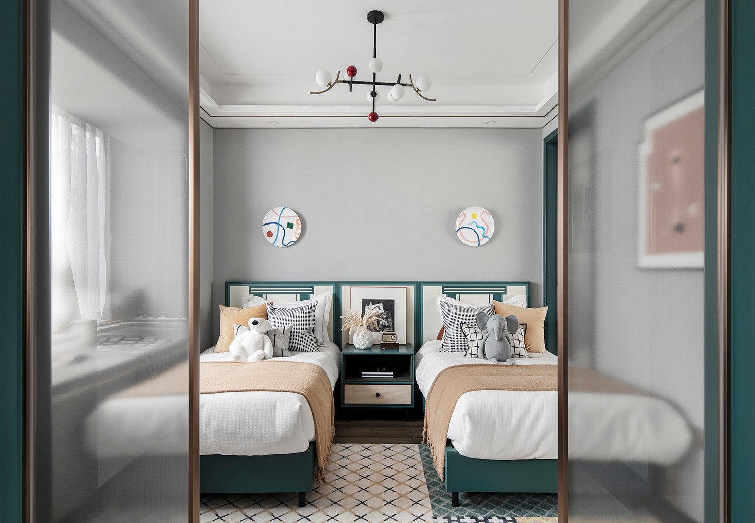 莫蘭迪輕奢風(fēng)格室內(nèi)設(shè)計家裝案例-兒童房 莫蘭迪輕奢風(fēng)格室內(nèi)設(shè)計家裝案例-兒童房