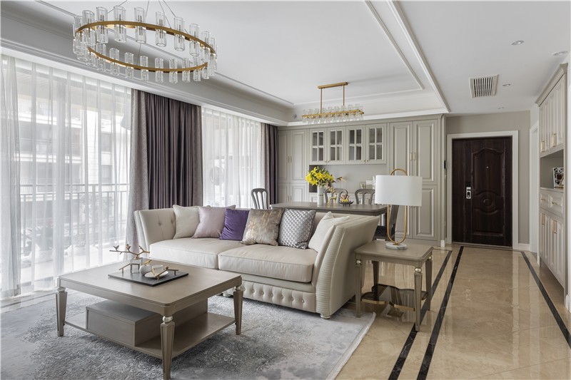 現(xiàn)代美式風(fēng)格家裝設(shè)計(jì)室內(nèi)裝修效果圖-客廳 現(xiàn)代美式風(fēng)格家裝設(shè)計(jì)室內(nèi)裝修效果圖-客廳