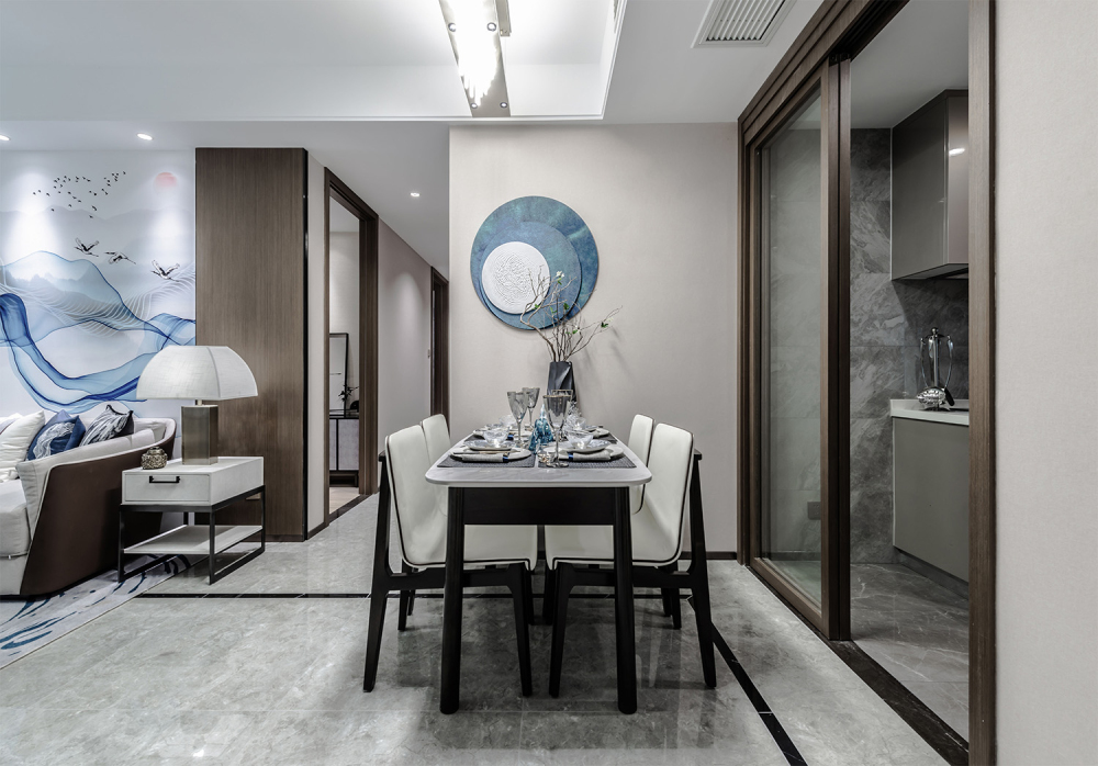 新中式風格室內(nèi)設(shè)計家裝案例-餐廳 新中式風格室內(nèi)設(shè)計家裝案例-餐廳