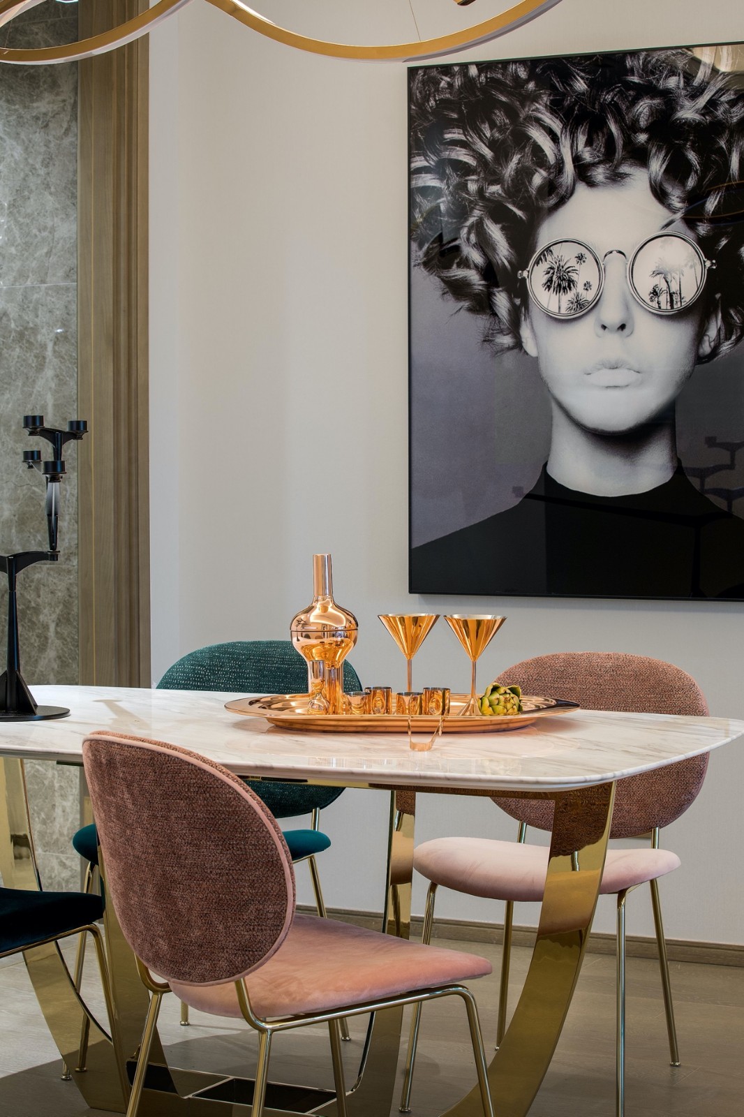 裝修案例現(xiàn)代輕奢風(fēng)格室內(nèi)裝修效果圖-餐廳 裝修案例現(xiàn)代輕奢風(fēng)格室內(nèi)裝修效果圖-餐廳