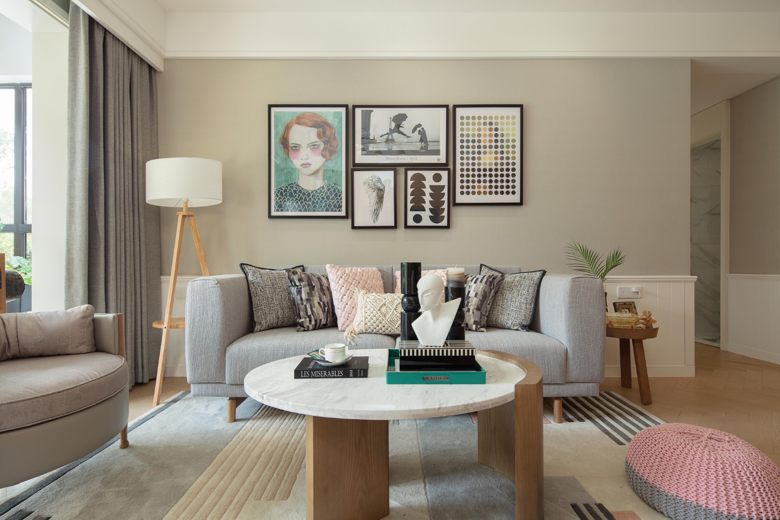 北歐風(fēng)格家裝設(shè)計(jì)室內(nèi)裝修效果圖-客廳沙發(fā) 北歐風(fēng)格家裝設(shè)計(jì)室內(nèi)裝修效果圖-客廳沙發(fā)