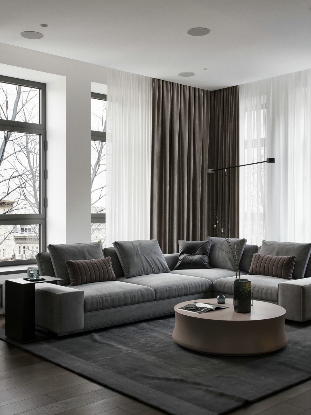 裝修公司現(xiàn)代前衛(wèi)風(fēng)格室內(nèi)裝修效果圖-客廳 裝修公司現(xiàn)代前衛(wèi)風(fēng)格室內(nèi)裝修效果圖-客廳