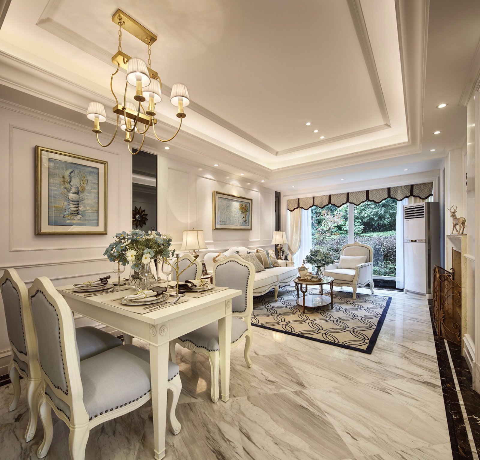 歐式風(fēng)格家裝設(shè)計(jì)室內(nèi)裝修效果圖-餐廳 歐式風(fēng)格家裝設(shè)計(jì)室內(nèi)裝修效果圖-餐廳