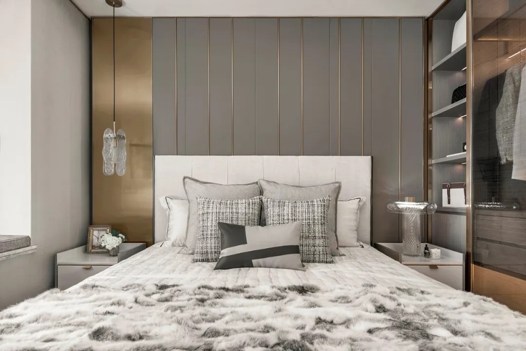 現(xiàn)代簡約風格室內(nèi)設計家裝案例-臥室 現(xiàn)代簡約風格室內(nèi)設計家裝案例-臥室