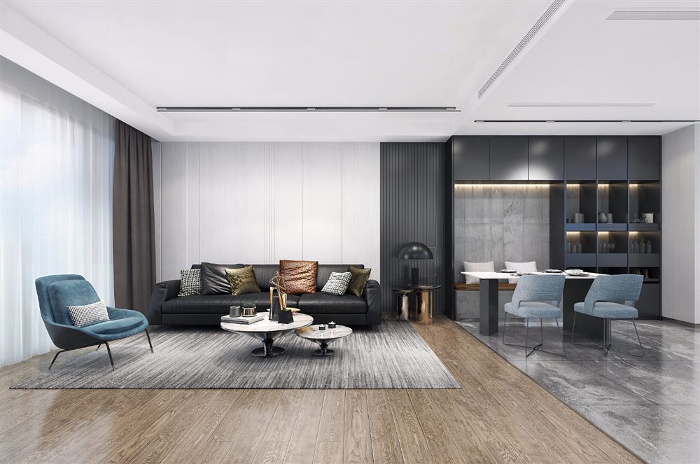 廣州市錦繡香江現(xiàn)代簡約風(fēng)格三居室裝修案例