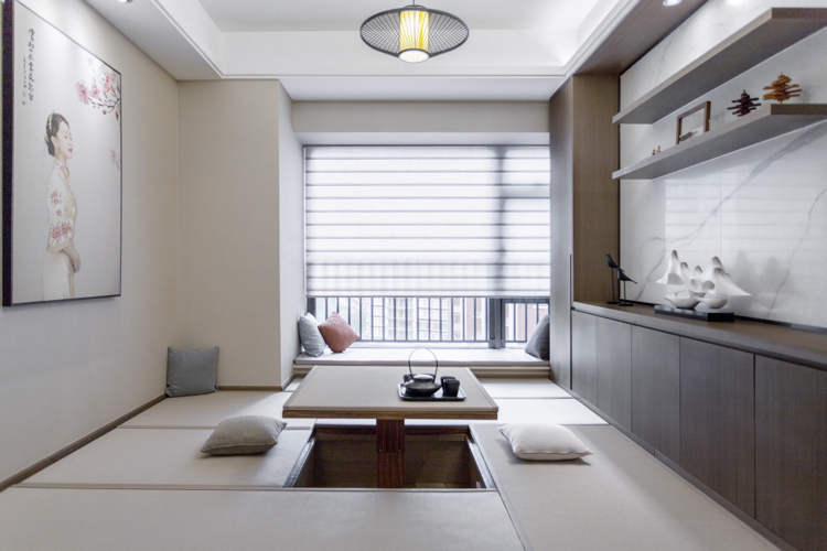 裝修案例新中式風(fēng)格室內(nèi)裝修效果圖茶室 裝修案例新中式風(fēng)格室內(nèi)裝修效果圖茶室