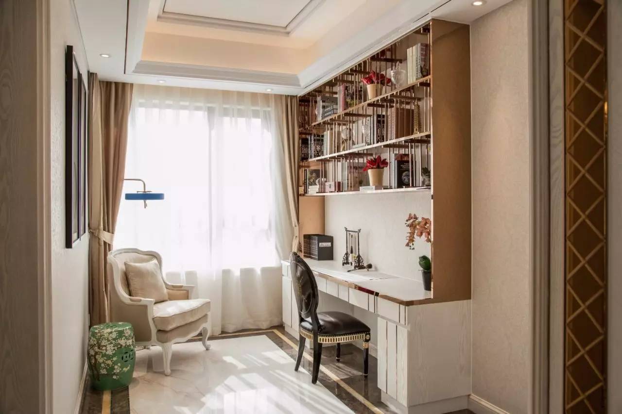 歐式風(fēng)格室內(nèi)設(shè)計(jì)家裝案例-書房 歐式風(fēng)格室內(nèi)設(shè)計(jì)家裝案例-書房