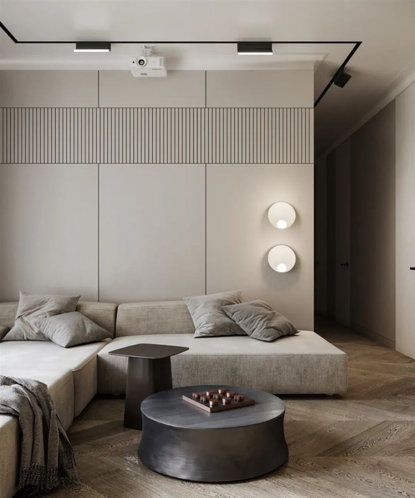 廣州市中航城花園現(xiàn)代簡約風(fēng)格三居室裝修案例