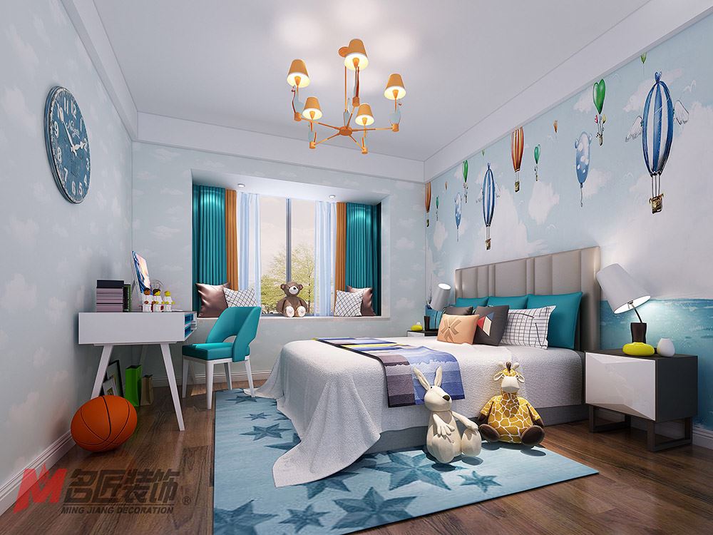 河源市東江灣·名門(mén)世家現(xiàn)代簡(jiǎn)約風(fēng)格三居室裝修案例