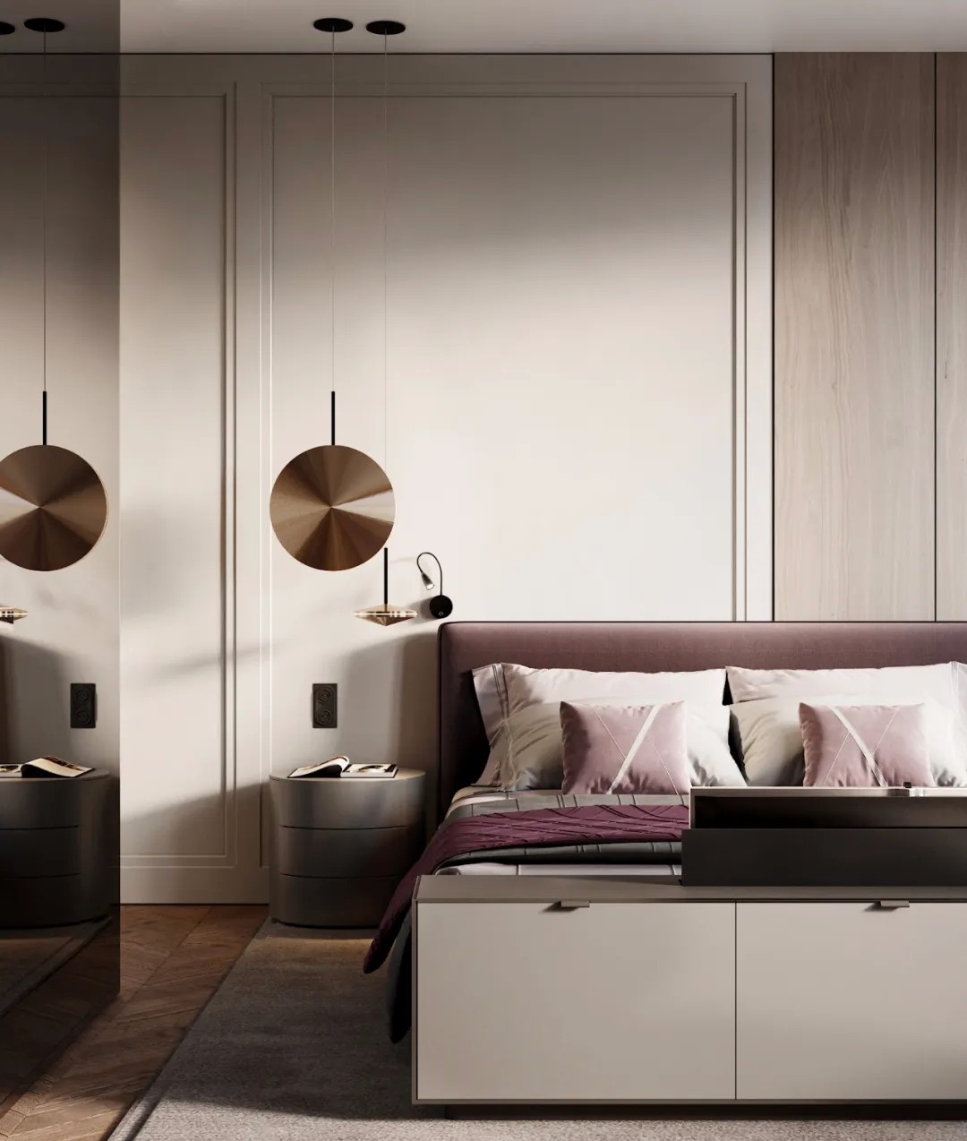 裝修案例現代風格室內裝修效果圖-臥室 裝修案例現代風格室內裝修效果圖-臥室