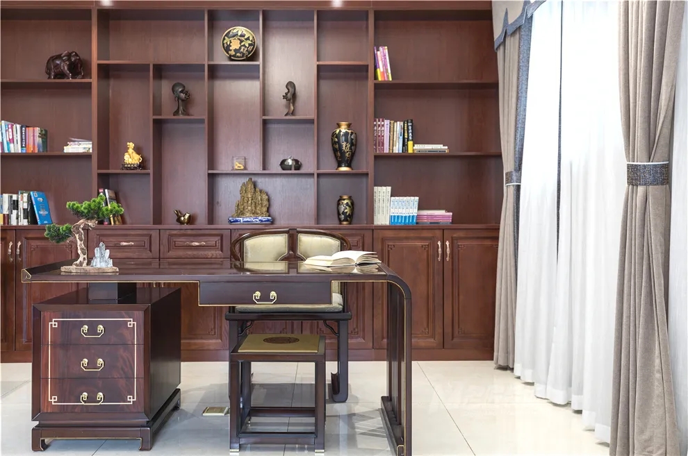 別墅大宅裝修設(shè)計-書房書柜 別墅大宅裝修設(shè)計-書房書柜