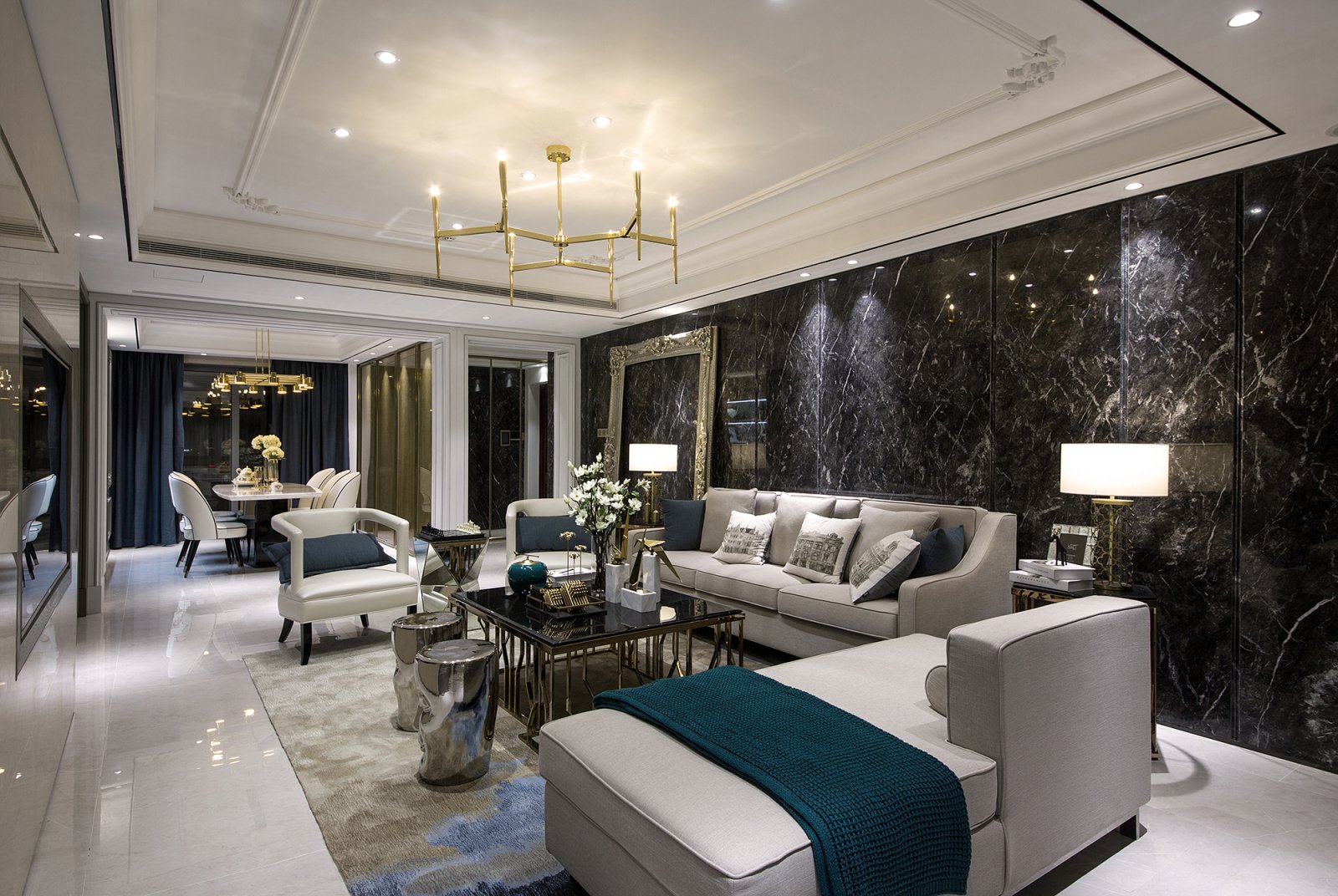 現(xiàn)代歐式風(fēng)格家裝設(shè)計(jì)室內(nèi)裝修效果圖-客餐廳 現(xiàn)代歐式風(fēng)格家裝設(shè)計(jì)室內(nèi)裝修效果圖-客餐廳