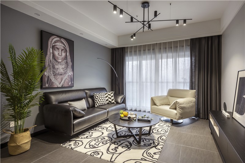 裝修案例現(xiàn)代輕奢風(fēng)格室內(nèi)裝修效果圖-客廳 裝修案例現(xiàn)代輕奢風(fēng)格室內(nèi)裝修效果圖-客廳