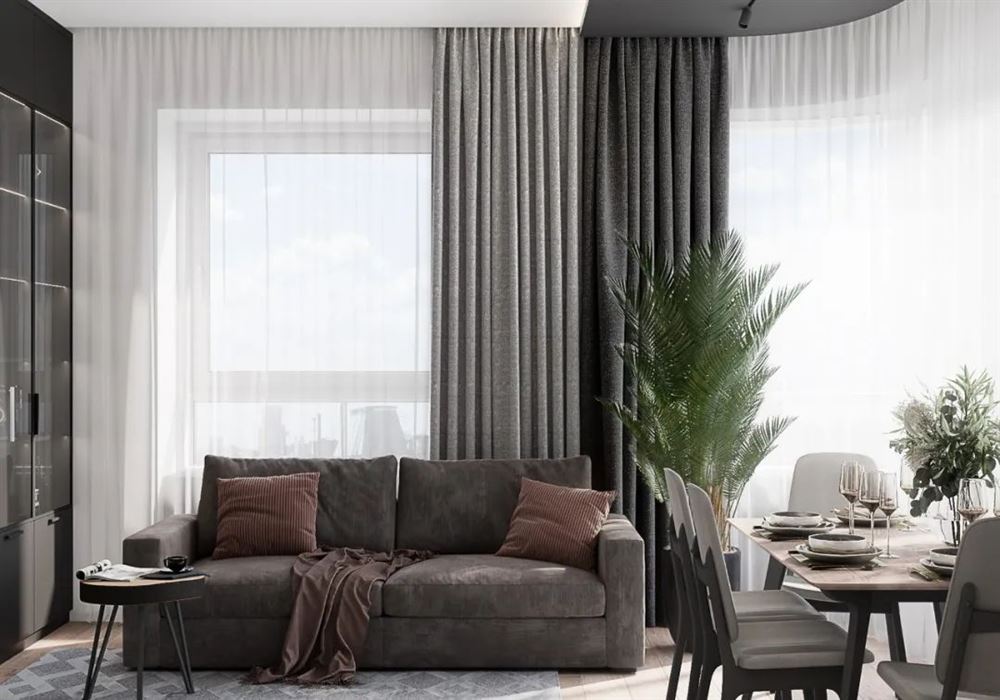 廣州市萬科東薈城輕奢風(fēng)格三居室裝修案例