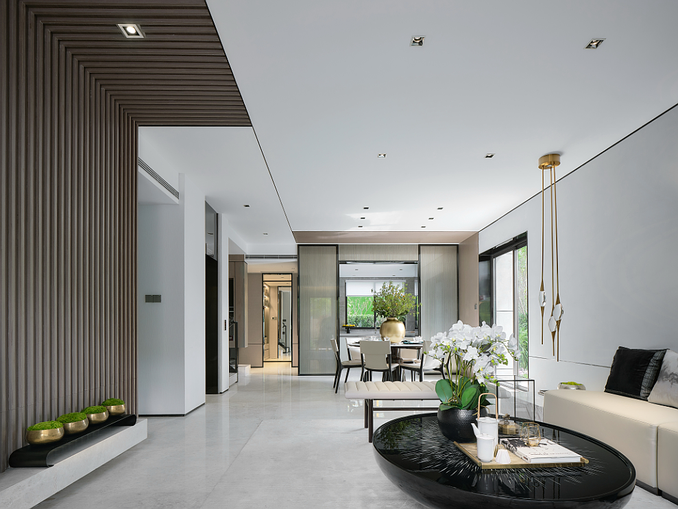 現(xiàn)代風(fēng)格別墅室內(nèi)設(shè)計家裝案例-客餐廳 現(xiàn)代風(fēng)格別墅室內(nèi)設(shè)計家裝案例-客餐廳