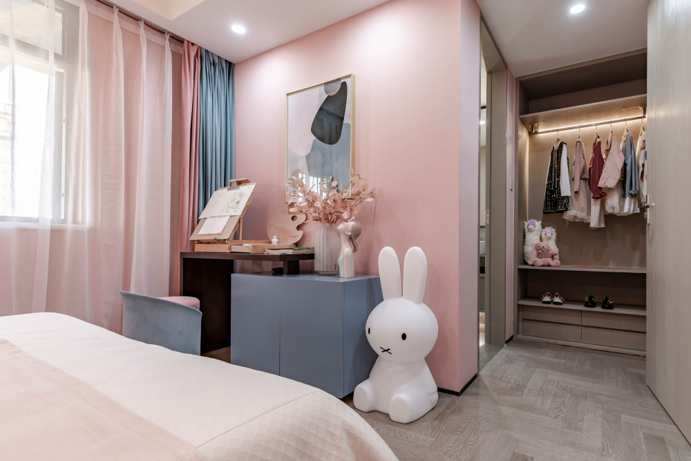現(xiàn)代輕奢風格室內(nèi)設計家裝案例-兒童房 現(xiàn)代輕奢風格室內(nèi)設計家裝案例-兒童房