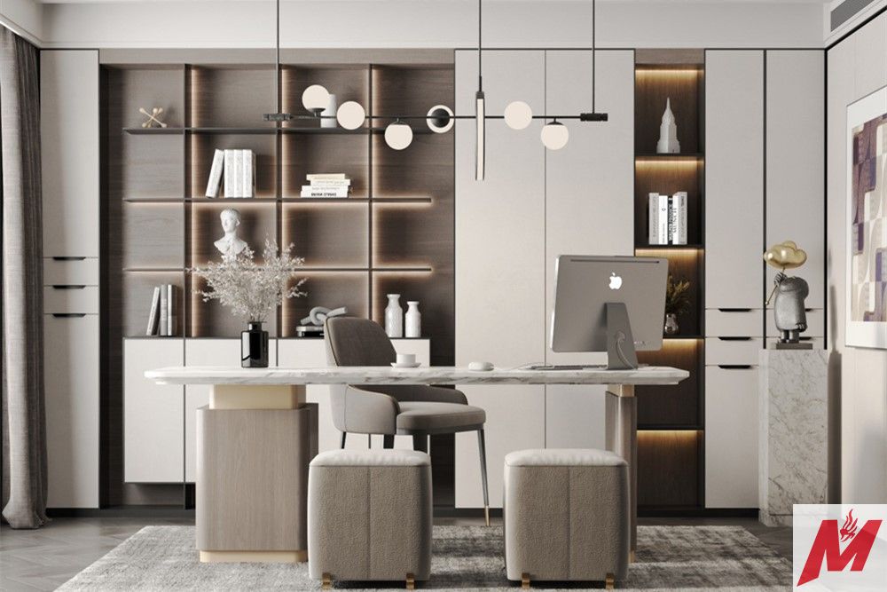 江門市東方豪苑輕奢風(fēng)格四居室裝修案例