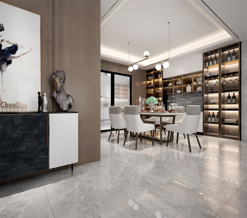 廣州市保利林語山莊現(xiàn)代簡(jiǎn)約風(fēng)格四居室裝修案例