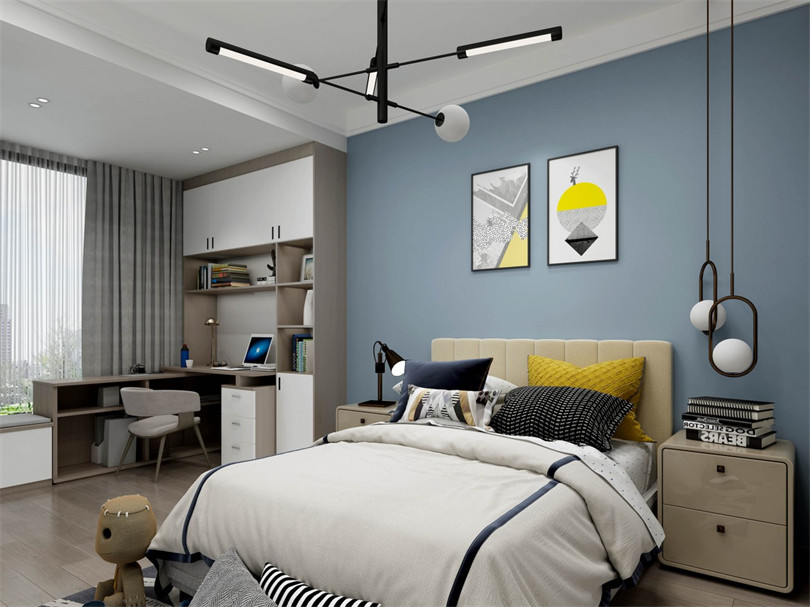 廣州市利海托斯卡納輕奢風(fēng)格四居室裝修案例