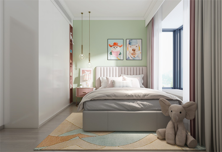 廣州市保利公園九里新中式風(fēng)格四居室裝修案例