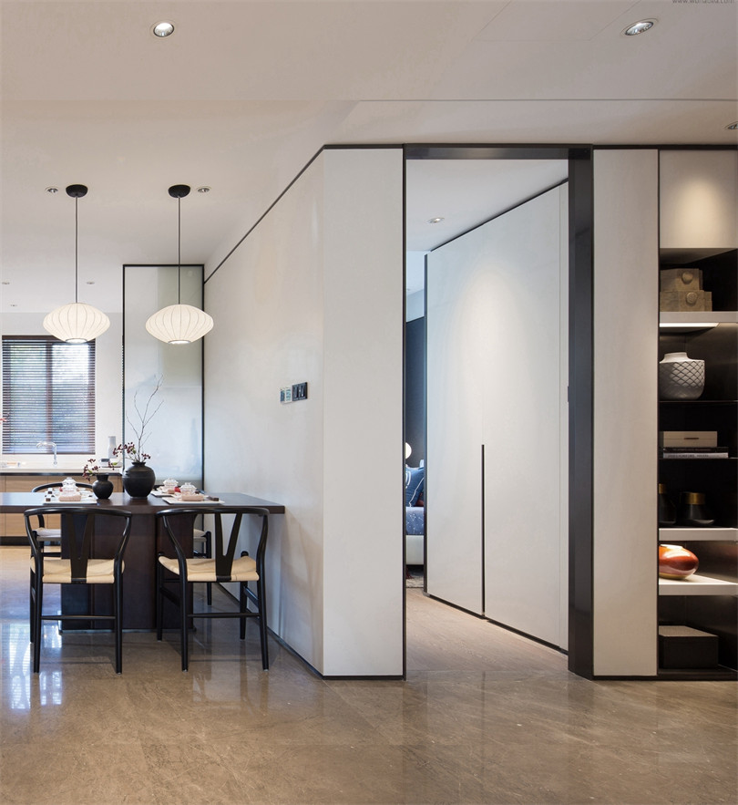 廣州市怡園小區(qū)新中式風(fēng)格四居室裝修案例